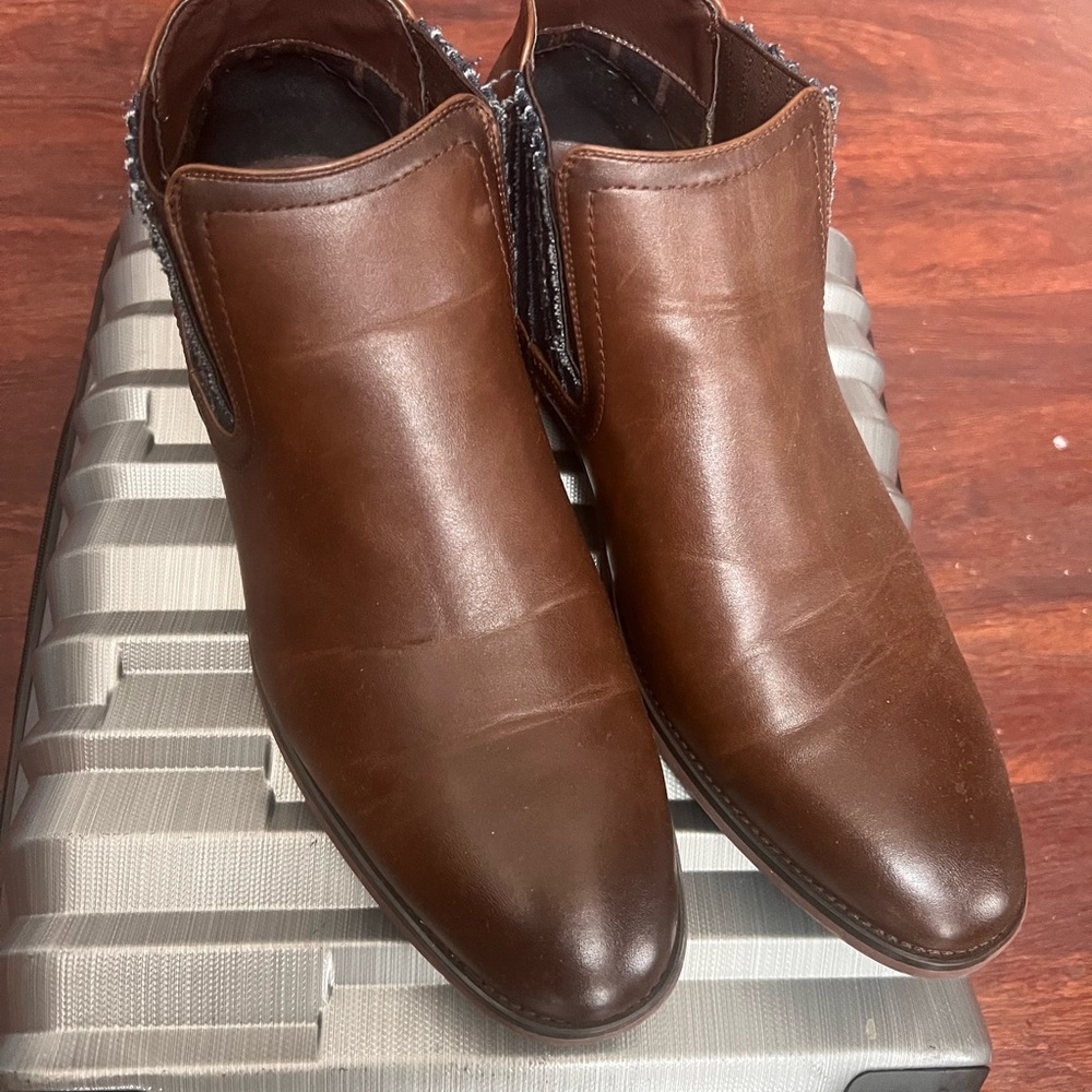 Men's Brown Leather Shoes